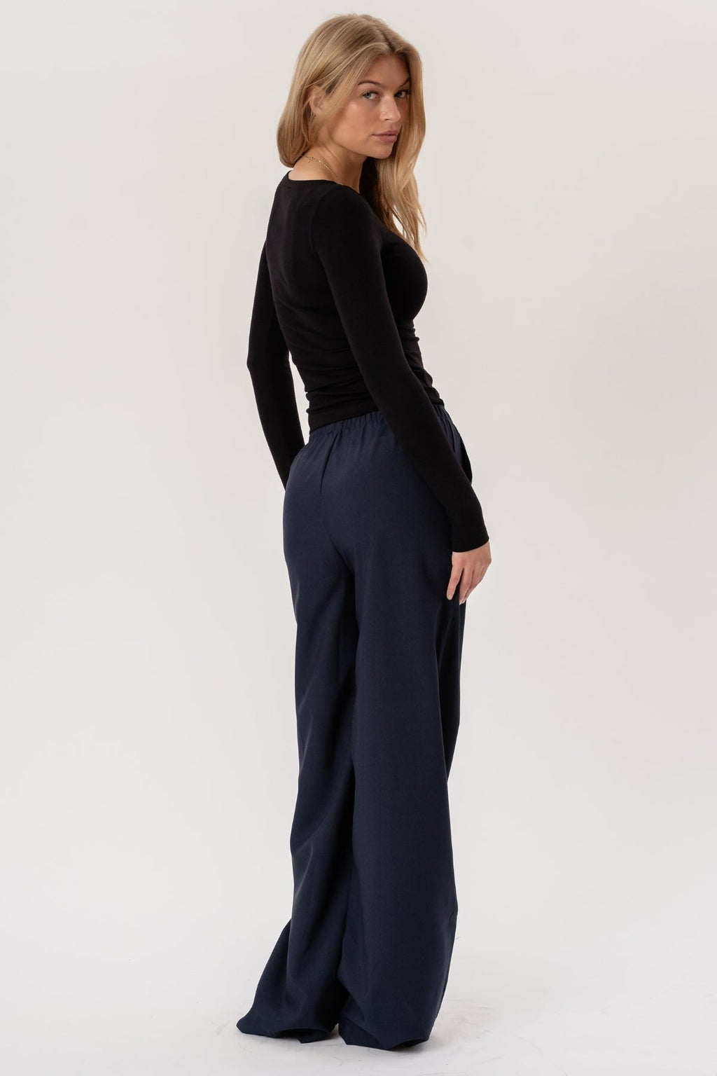 Anastasia Wide Pants - Marine