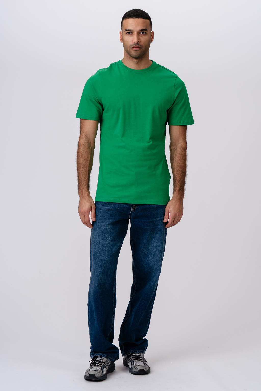 Basic T-Shirt - Grün