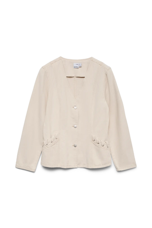 Leva String Ecru Dnm Jacke – Ecru