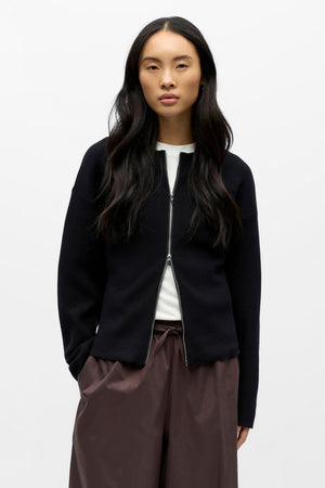 Reynard-Strickjacke - Schwarz