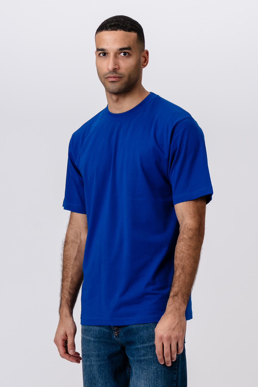 Basic T-Shirt - Blau