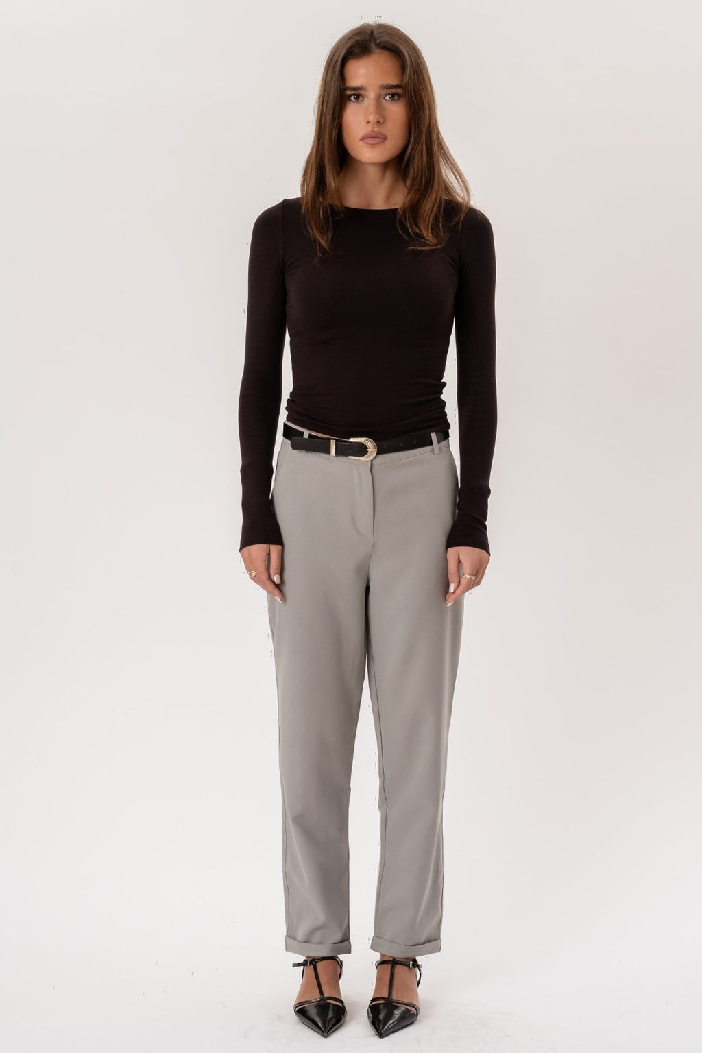 Josephine Pants - Grau