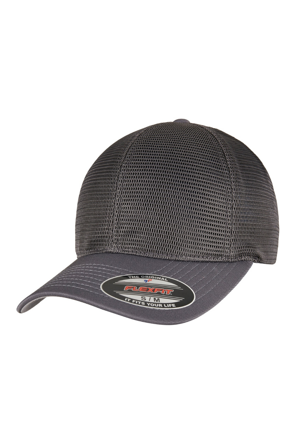 Flexfit 360 OmniMesh Cap - Holzkohle