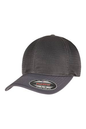 Flexfit 360 OmniMesh Cap - Holzkohle