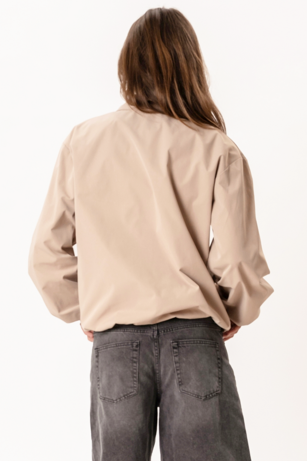 Kurze Jacke „Ines“ – Beige
