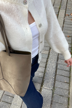 Anna-Cardigan – Beige