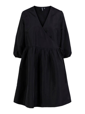 Jylla 3/4 Wrap -Kleid - schwarz