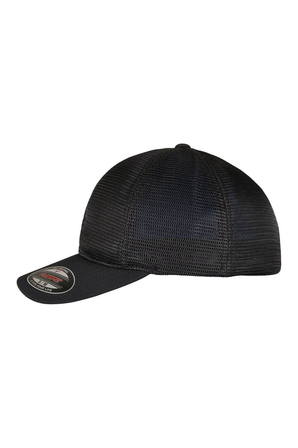 Flexfit 360 OmniMesh Cap - Schwarz