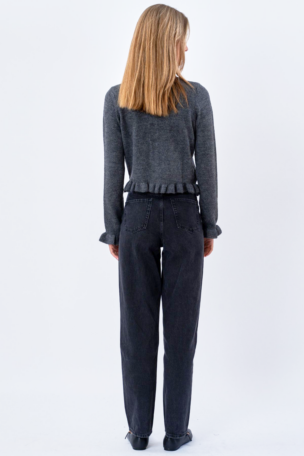 Flora-Cardigan – Grau