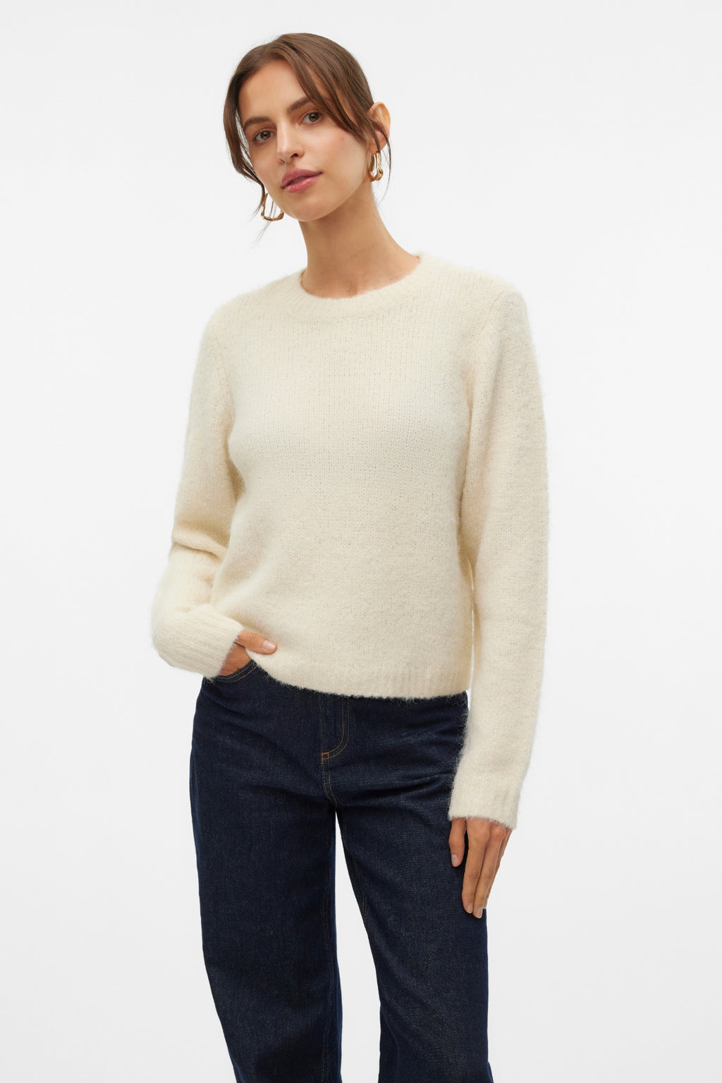 Novah O-Neck Pullover – Birke