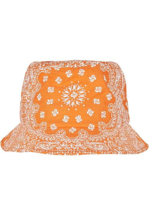 Bandana -Druckschaufelhut - Orange