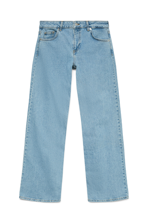 Alexis Low Taille Denim Jeans - Hellblauer Denim