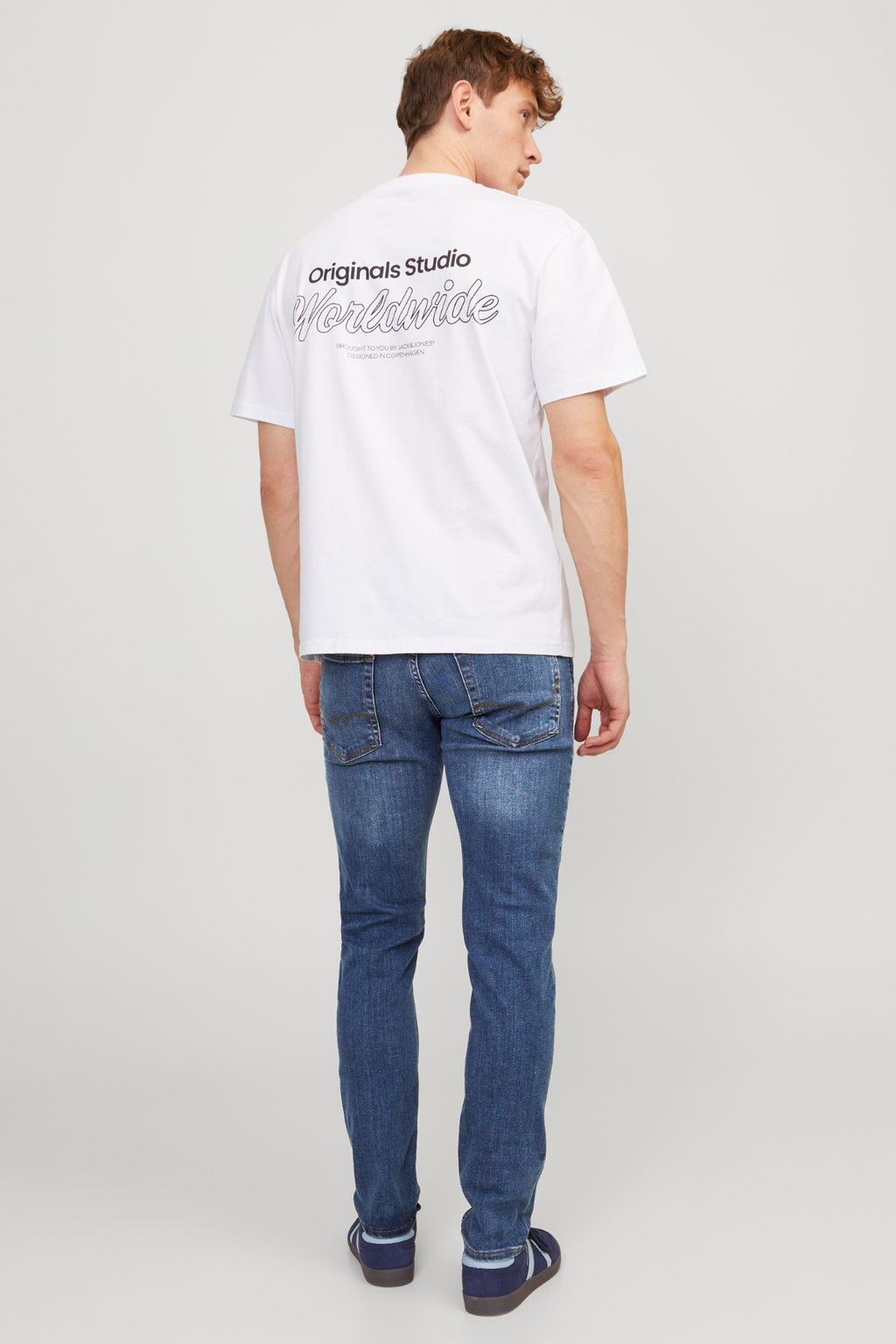 Glenn Stretch Jeans - Denim Blue (Slim Fit)