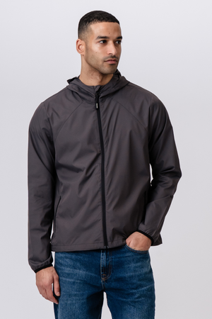 Shell-Jacke – Dunkelgrau