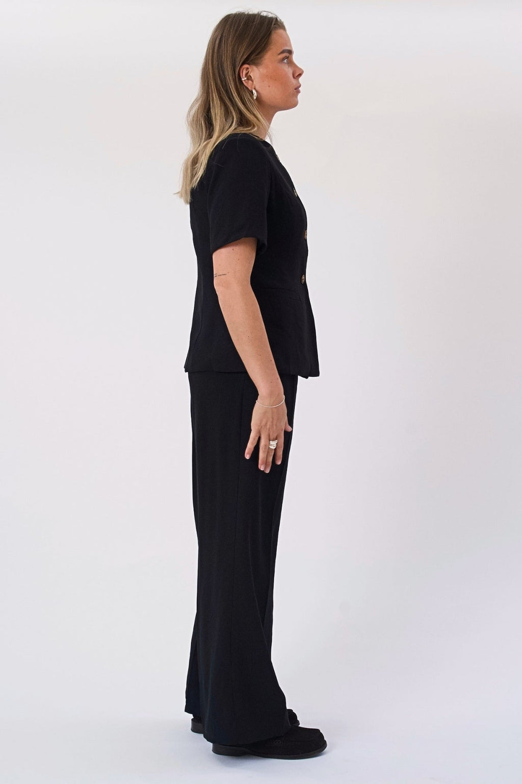 Isolde-Blazer - Schwarz