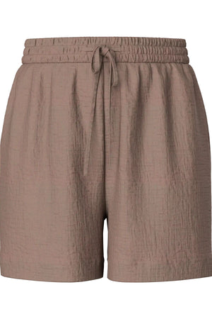 Astina mit hoher Taille Shorts - Kaffeequarz