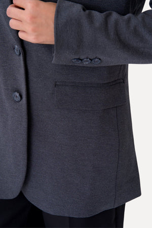Klassischer Blazer – Dunkelgrau