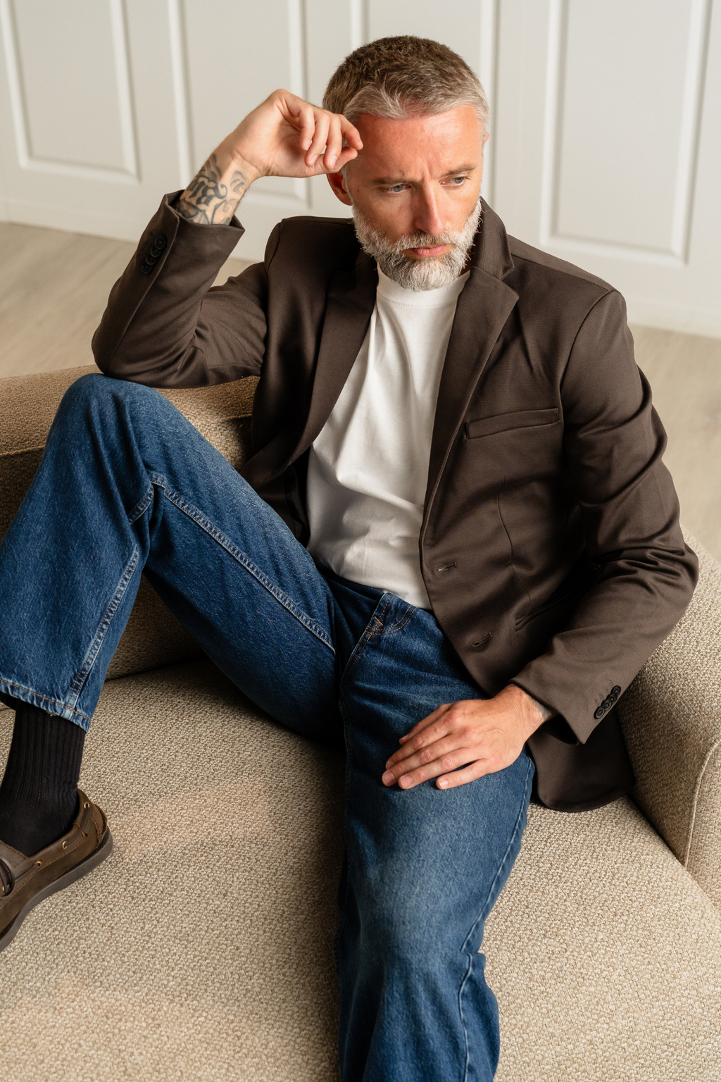 The Original Performance Blazer - dunkelbraun