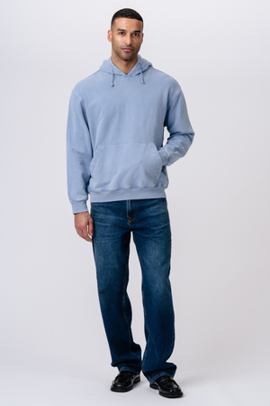 Vincent Kapuzenpullover – Blau