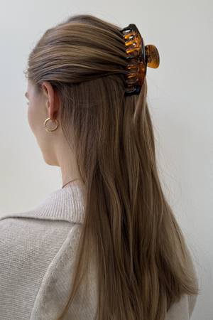 Olivia Hair Clip - braun