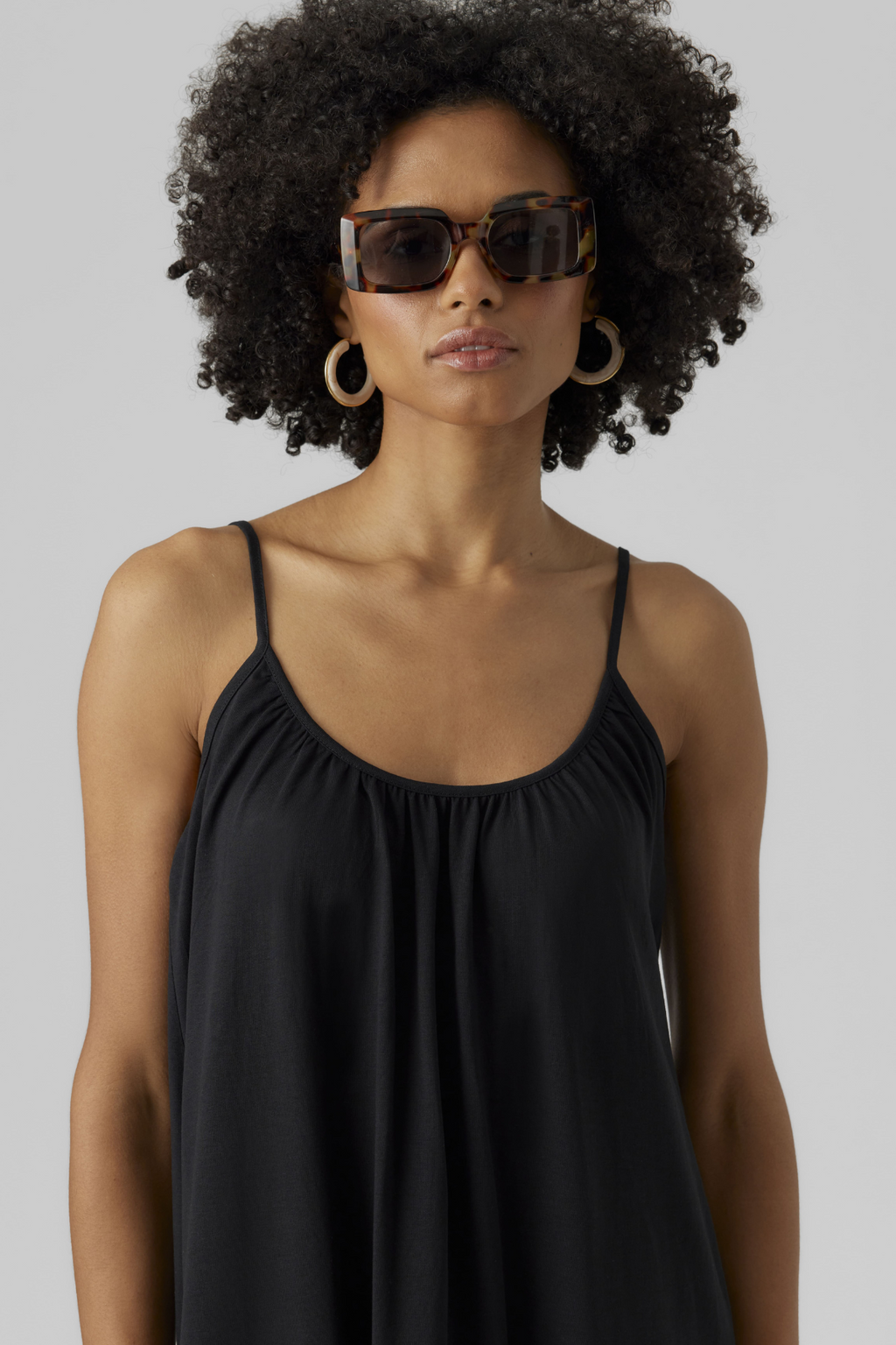 Luna Singulett -Knöchelkleid - Schwarz