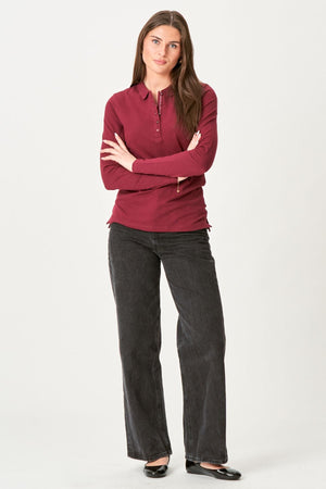 Poloshirt - Burgund
