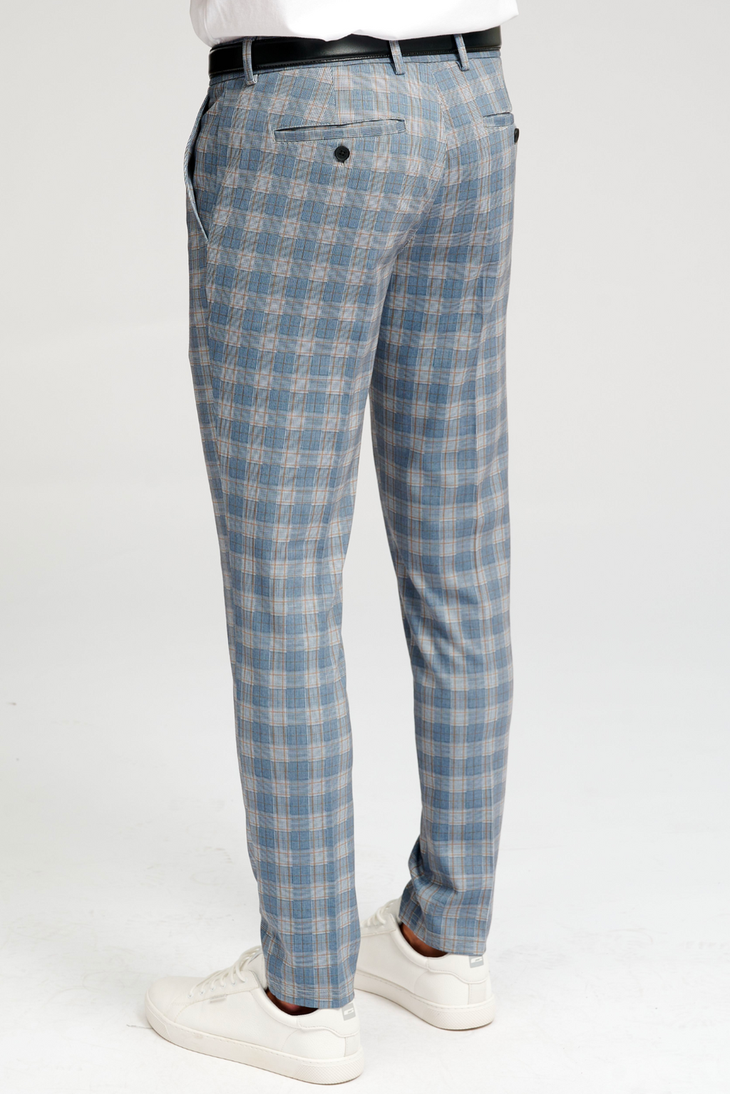 De Originale Performance Pants - Blå Ternet (begrenzt)