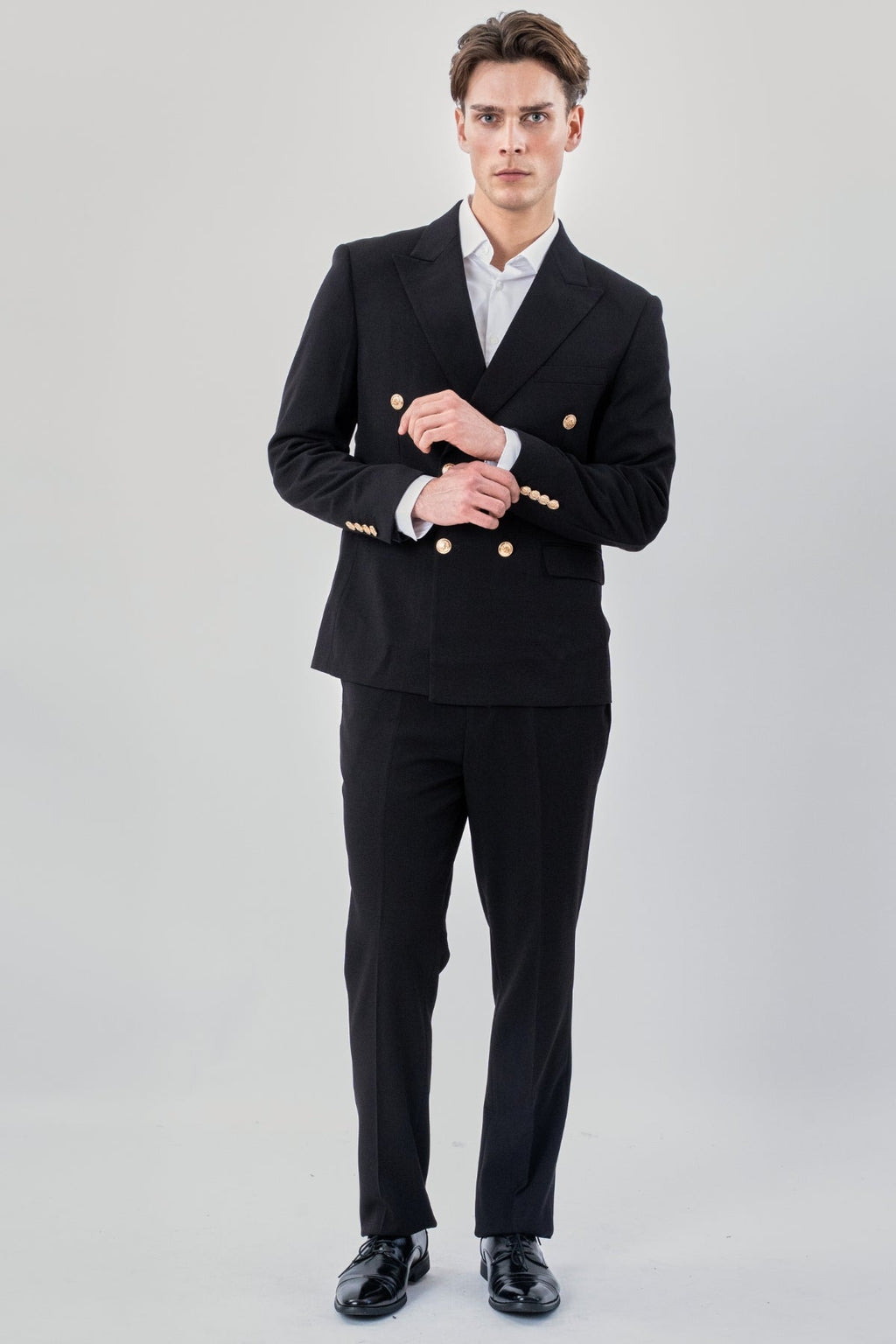 Klassischer Blazer - Schwarz
