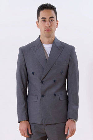 Klassischer Blazer – Grau