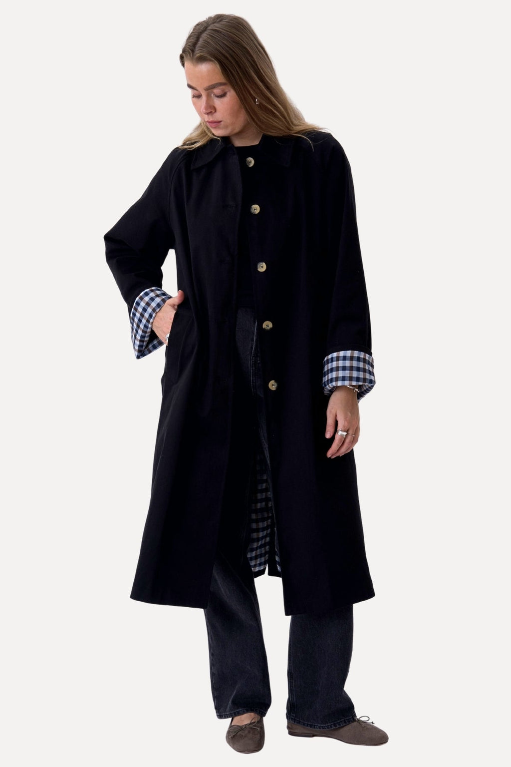 Livia Trenchcoat - Schwarz