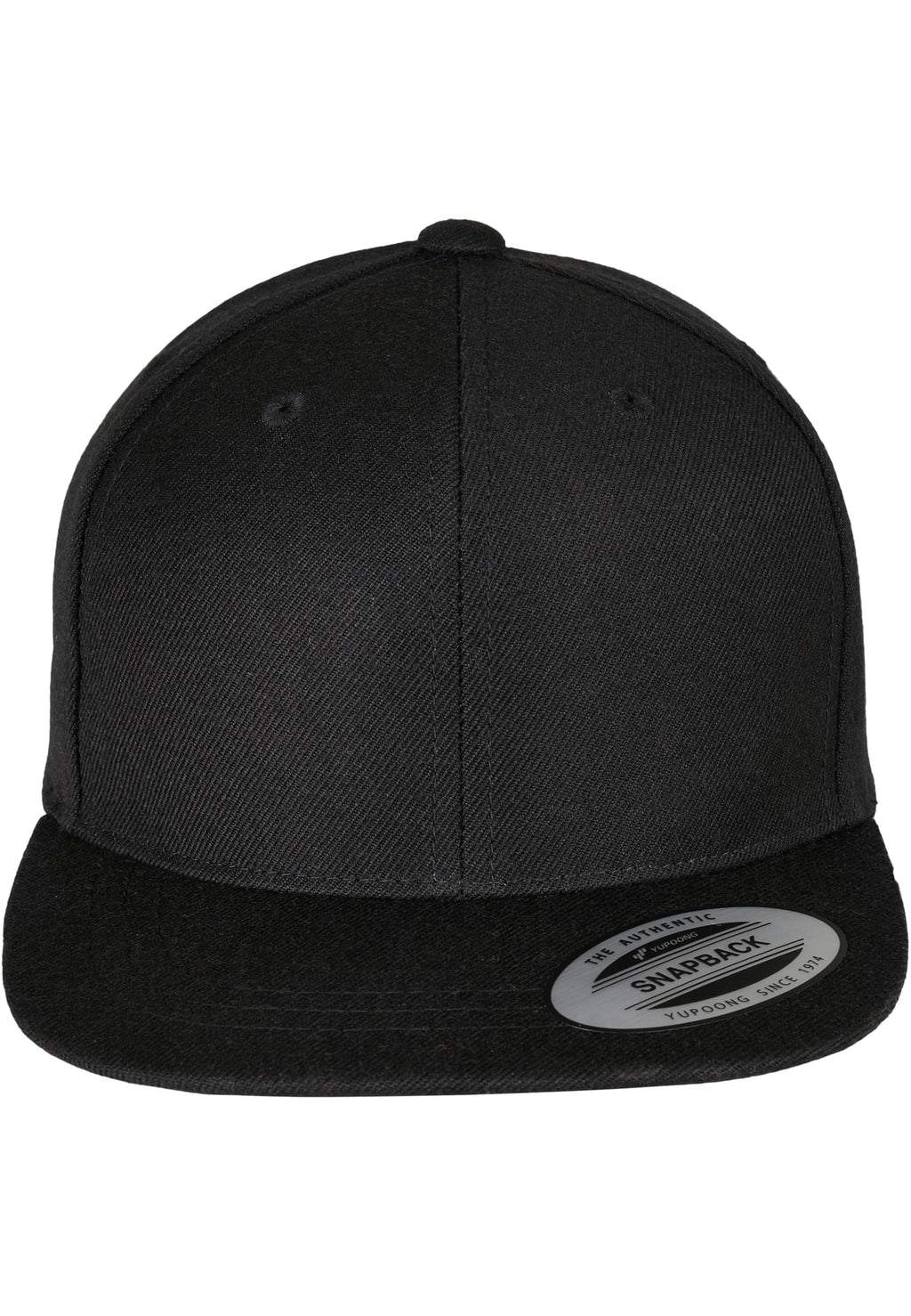 Klassiker Snapback - Schwarz