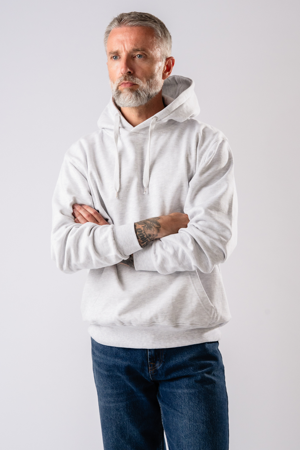 Basic Hoodie - Aschegrau
