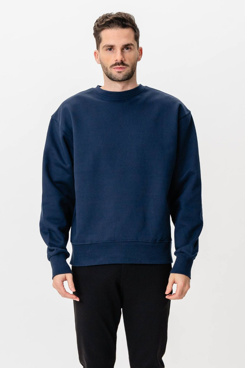 Schwere Crewneck - Marine