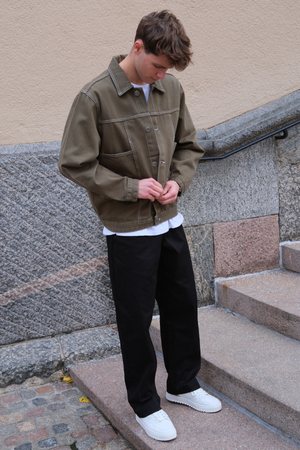 Jeansjacke – Khaki