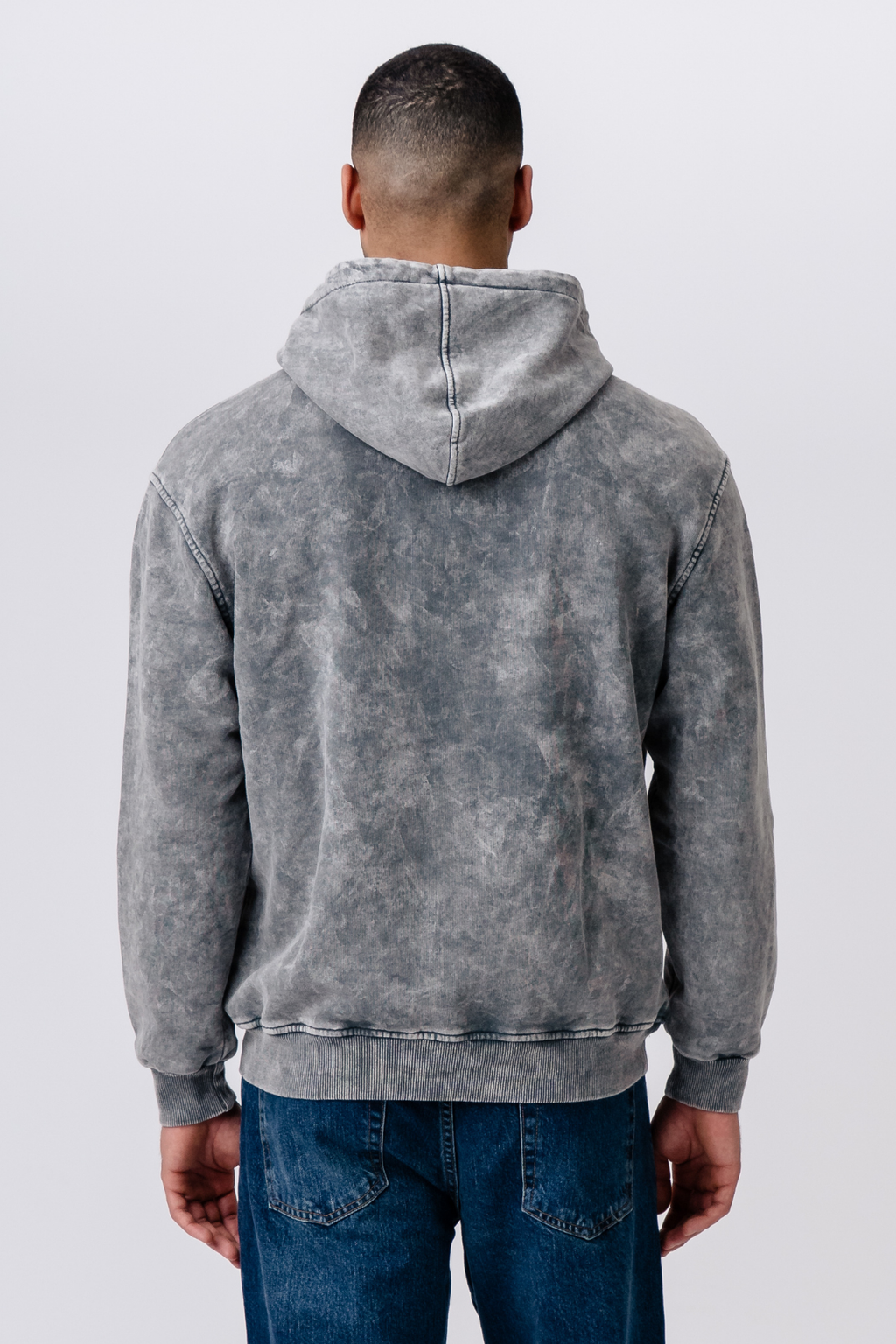 Vincent Kapuzenpullover – Grau