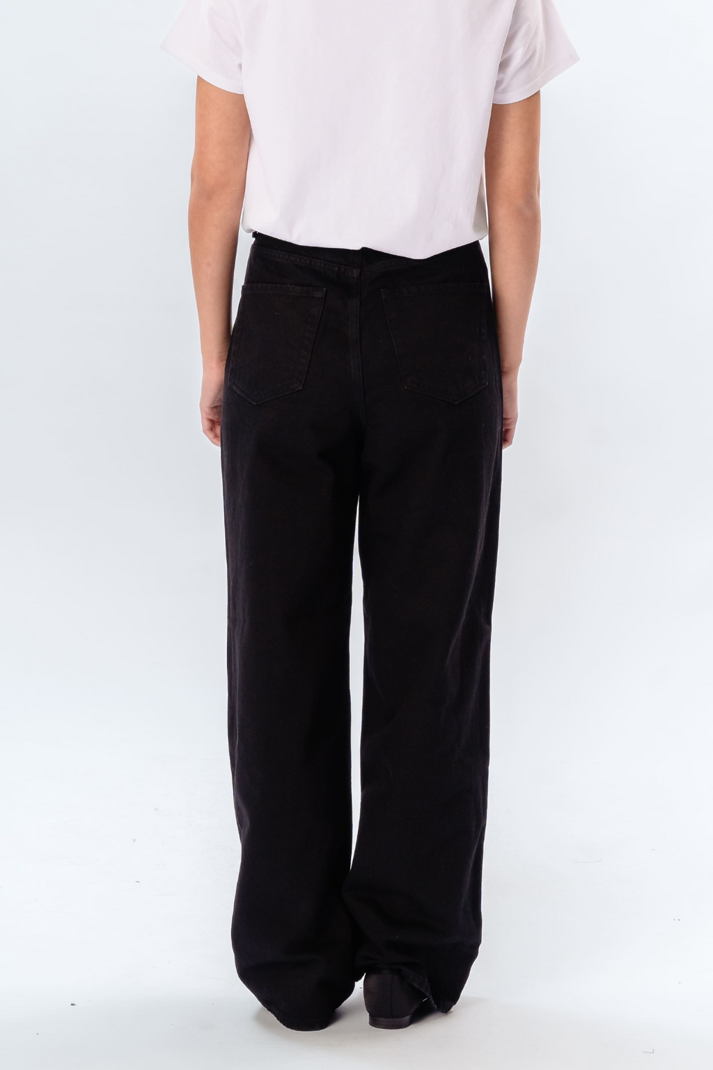 The Original Performance Breite Jeans - schwarzer Denim