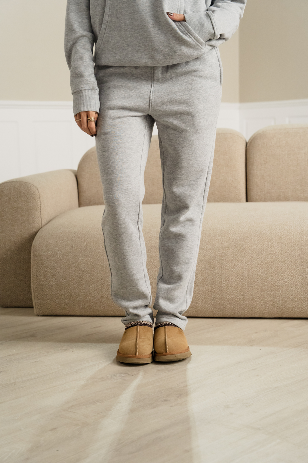 Essential Jogginghose – Grau Melange