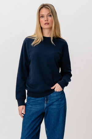 Schwere Crewneck - Marine