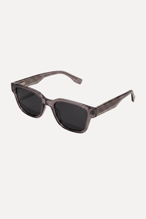 Simon Sonnenbrille - Transparent-Grau