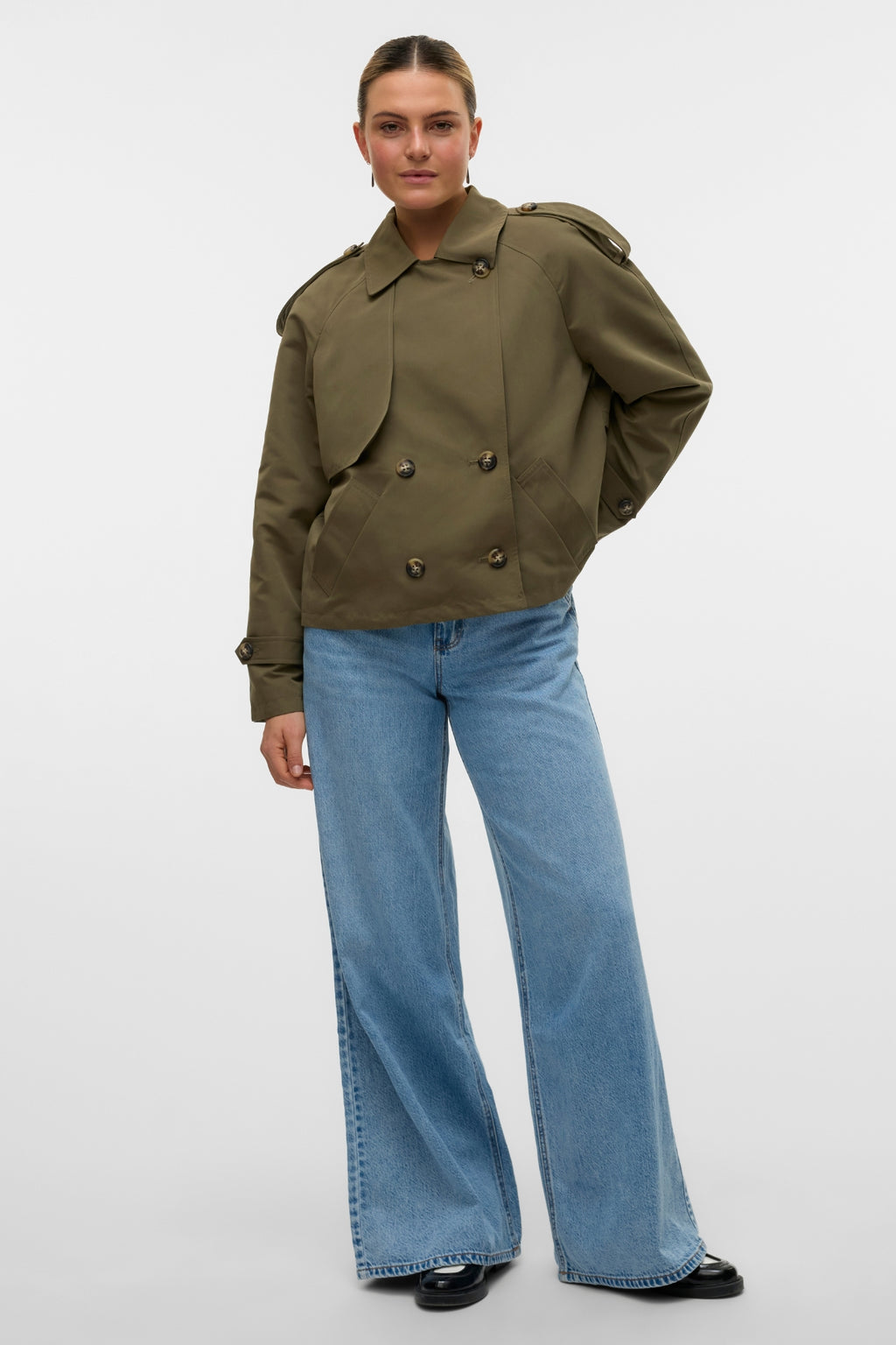 Chloe Kurzer Trenchcoat - Kalamata