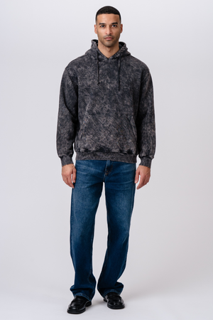 Vincent Kapuzenpullover - Schwarz