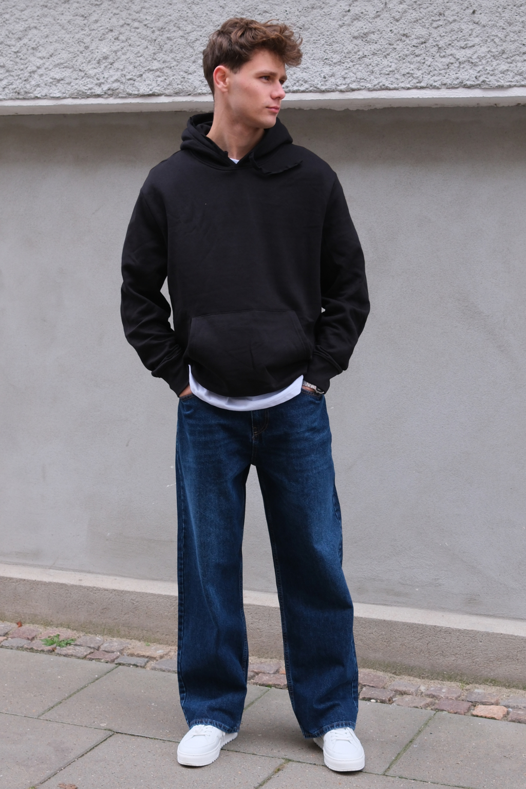 Baggy-Jeans – Dunkelblau