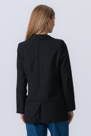 Claire Oversized Blazer - Schwarz