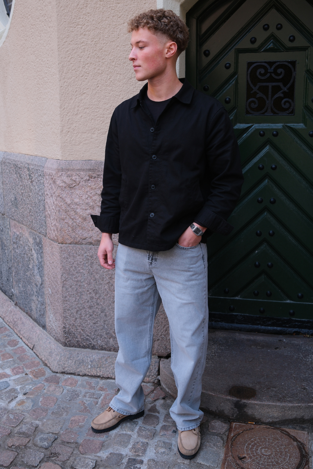 Wilhelm Regular Jeans - Grauer Denim