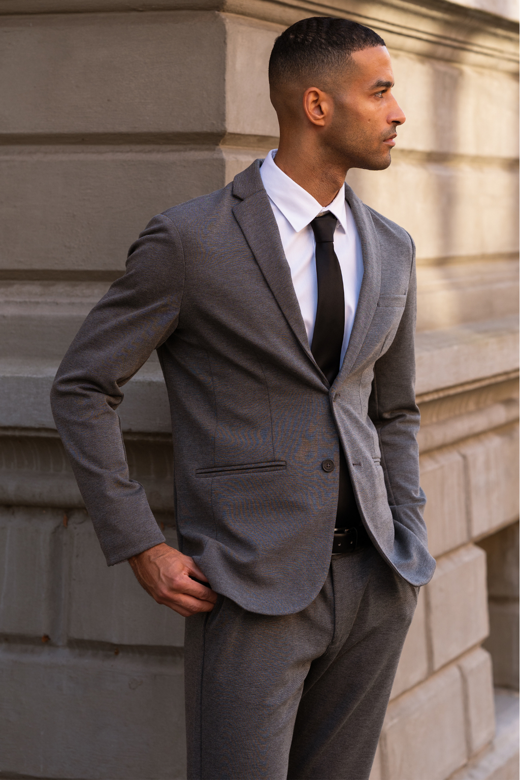 The Original Performance Blazer - dunkelgraue Melange