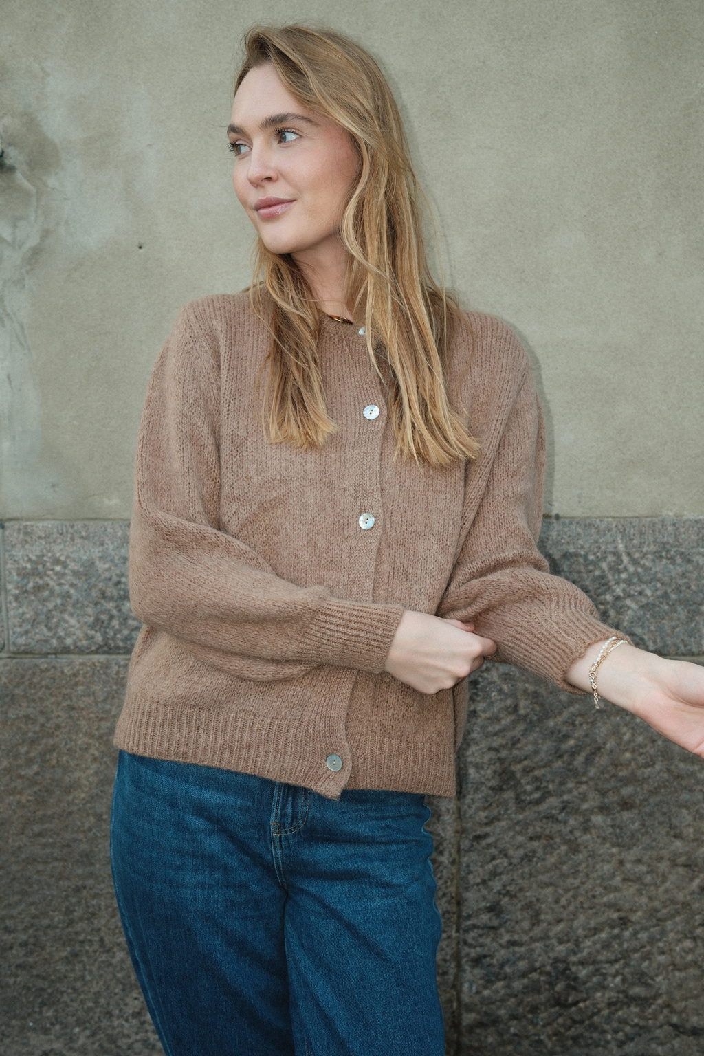 Anna-Cardigan – Braun