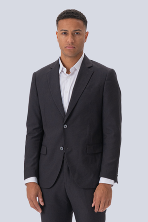 Premium-Ein-Bastel-Blazer-grau-Brown