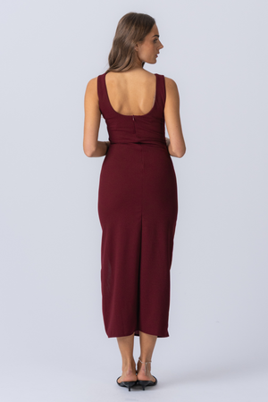 Lucia Kleid - Burgund