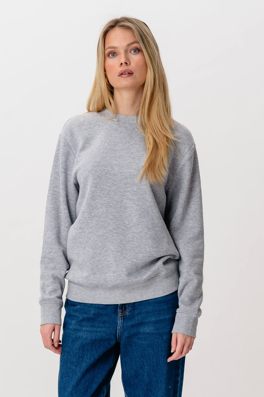 Schwere Crewneck - grau