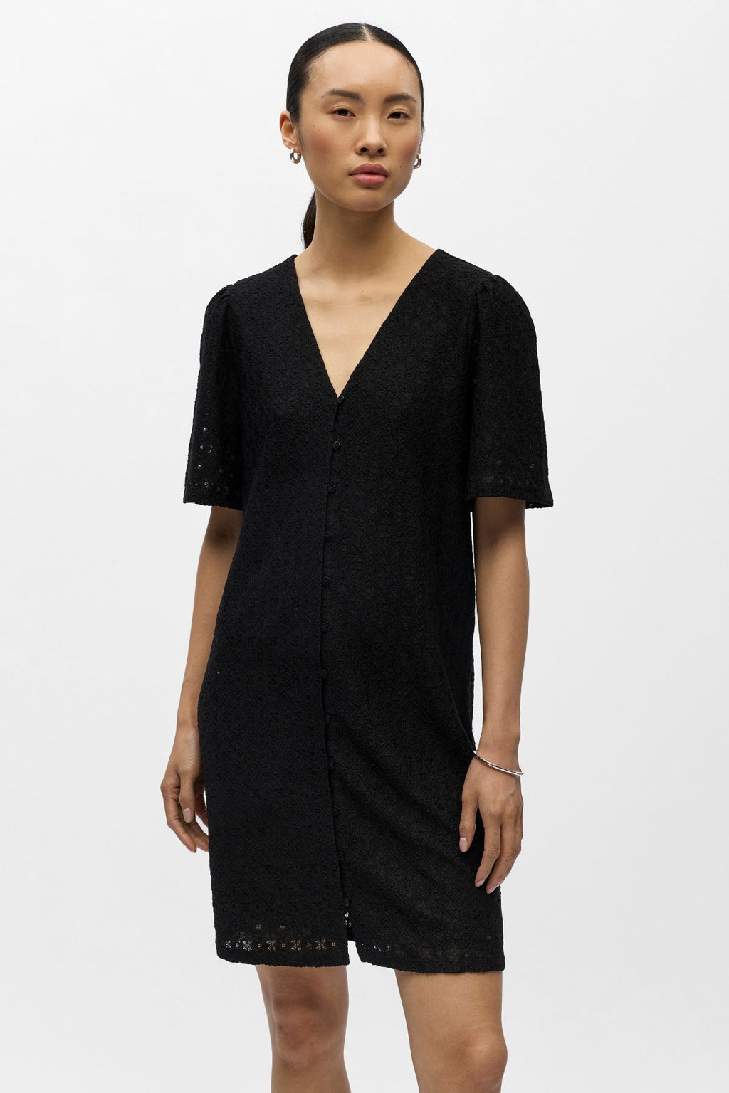 Jolly Tie Kurzes Kleid - Schwarz